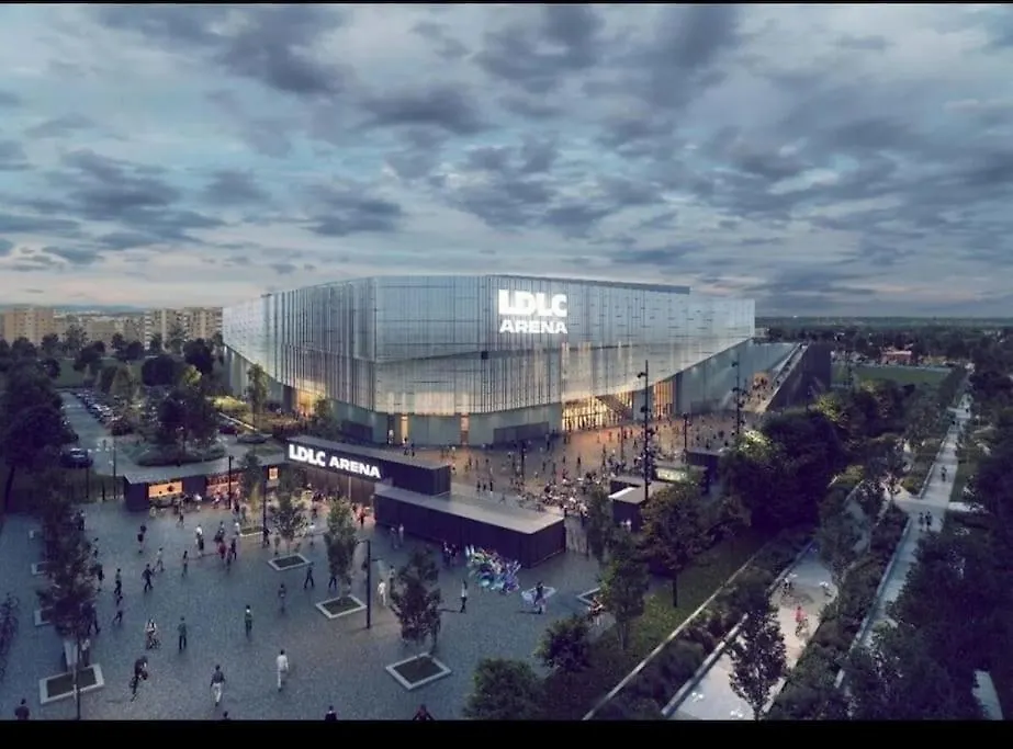 Appartement Appart Decines Eurexpo Groupama Ldlc Arena St Ex